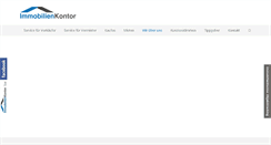 Desktop Screenshot of immobilien-kontor.org