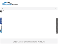 Tablet Screenshot of immobilien-kontor.org